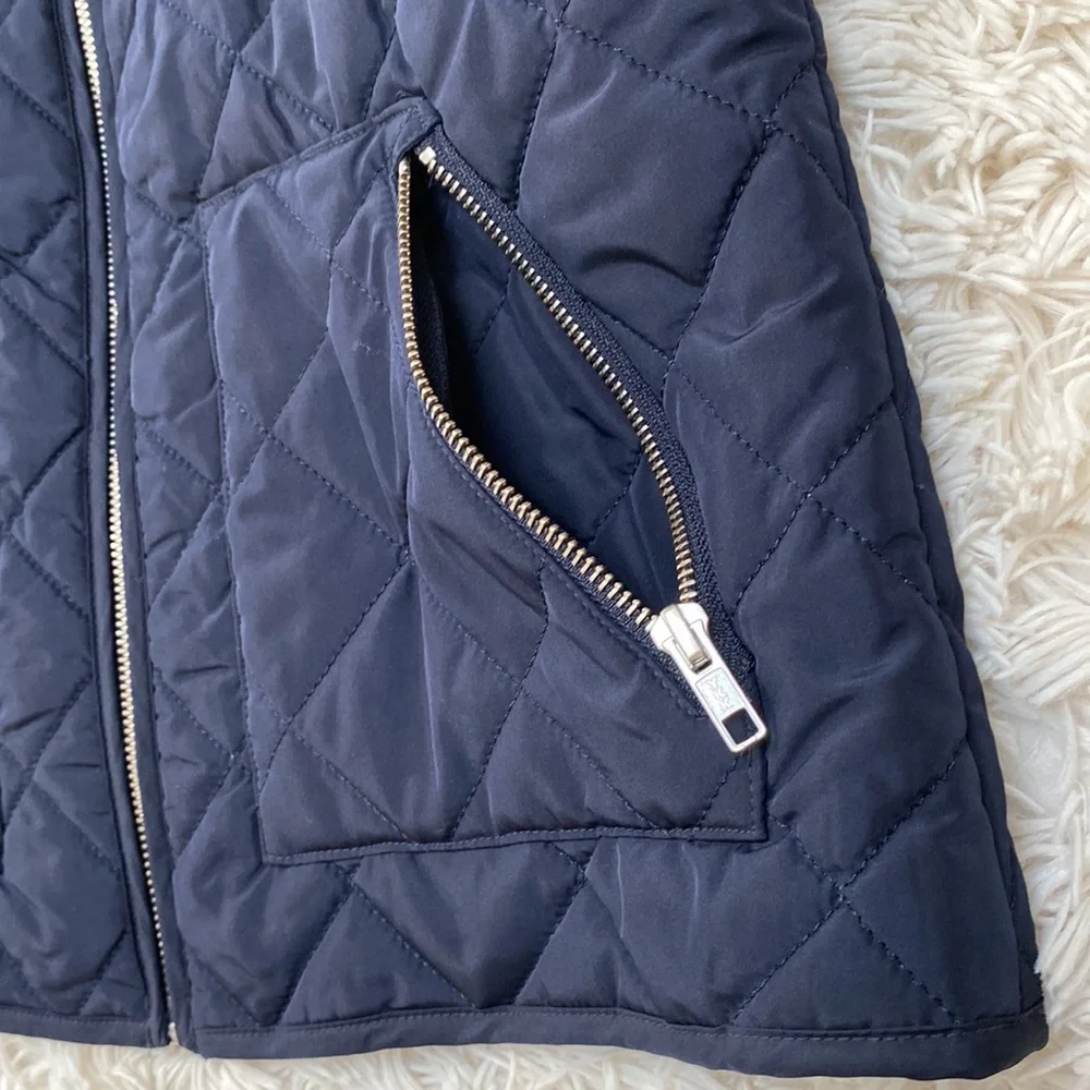 Loft Quitted Vest 💗 Navy - Picture 9 of 16